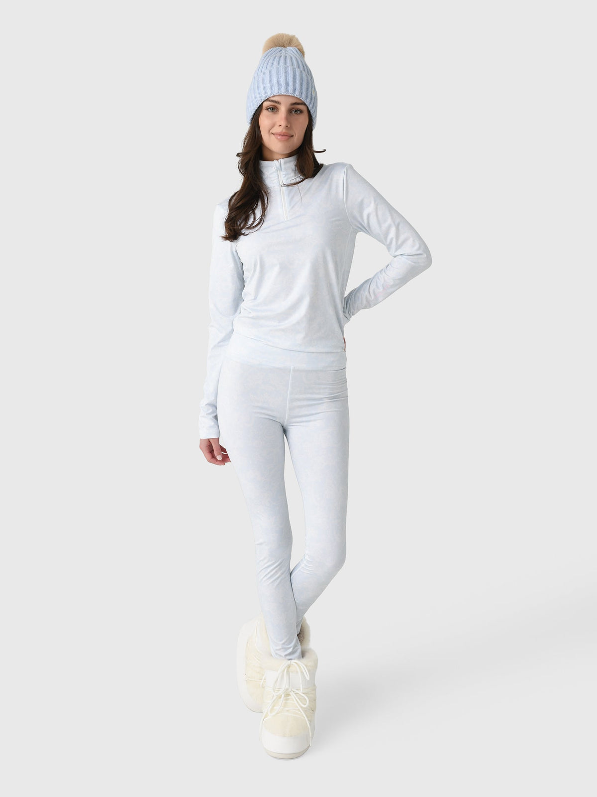 Bogner Fire + Ice X LoveShackFancy Women's Margo Base Layer Top