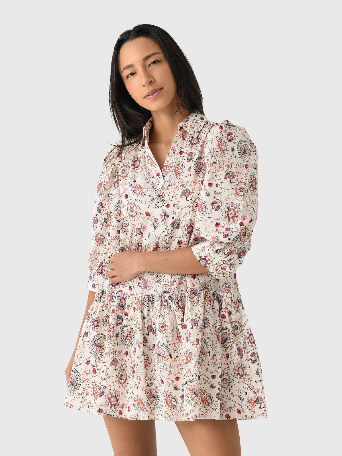 Eche Women's Pattern Mini Dress