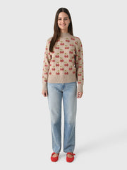 Eche Women's Cherry Sweater