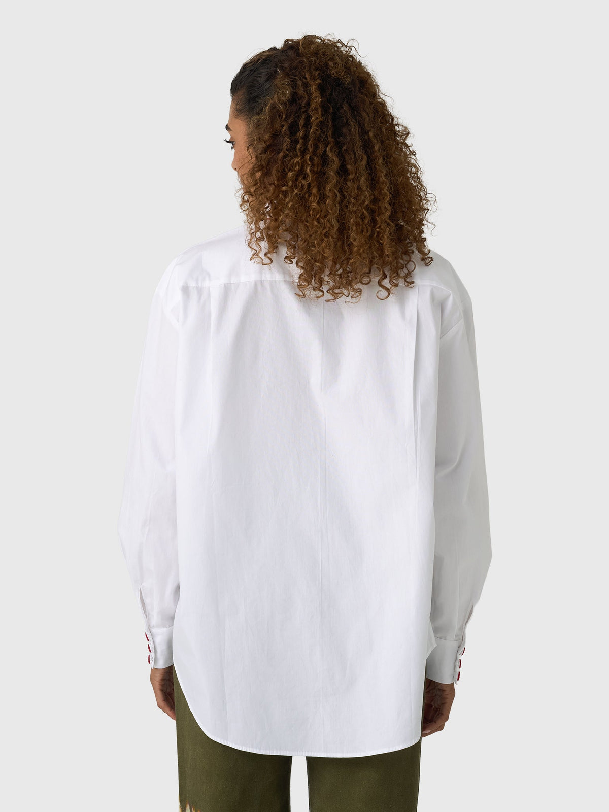 Alemais Women's Scarlet Embellished Shirt