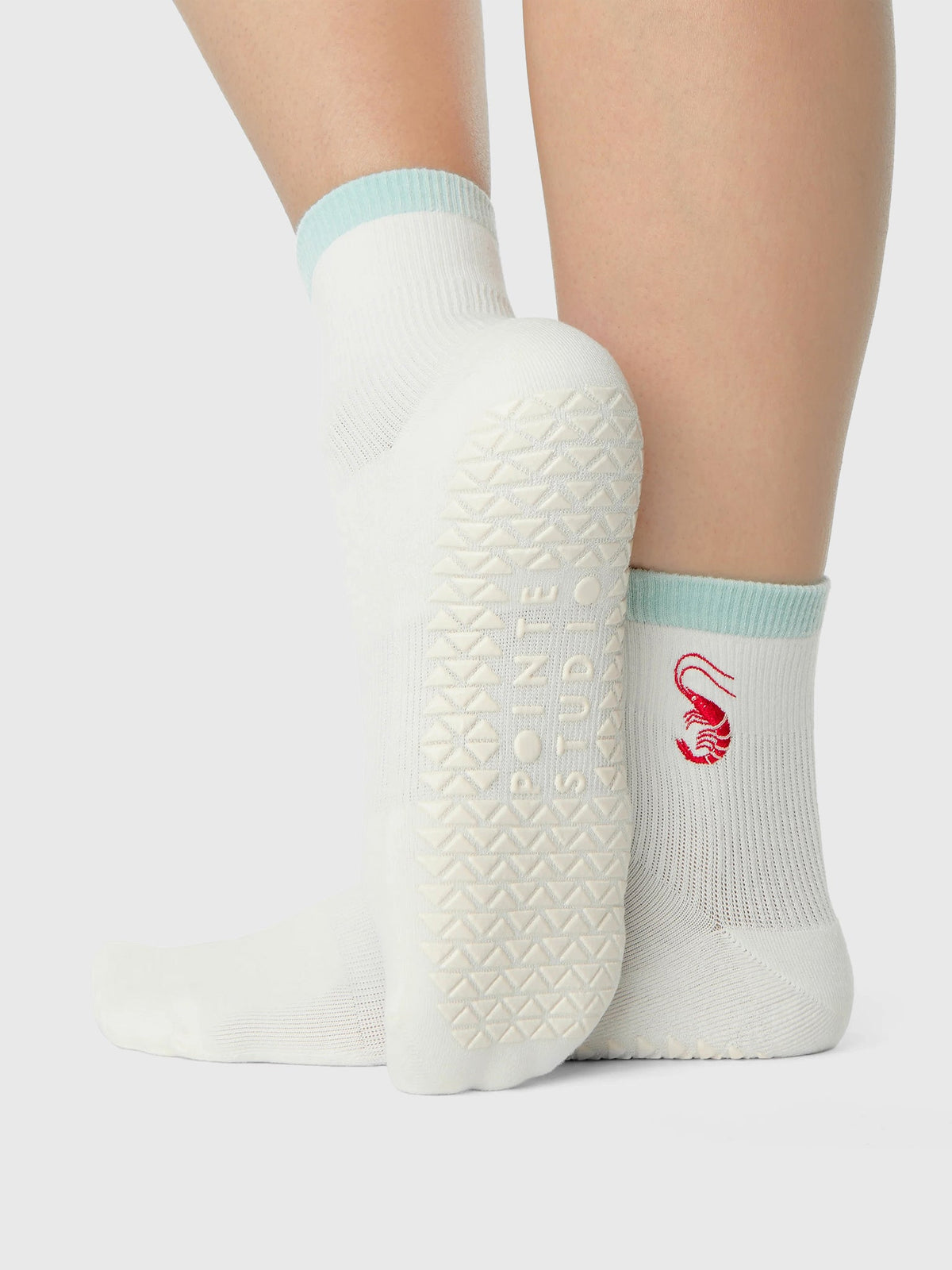 Pointe Studio Women's Catch Ankle Grip Socks