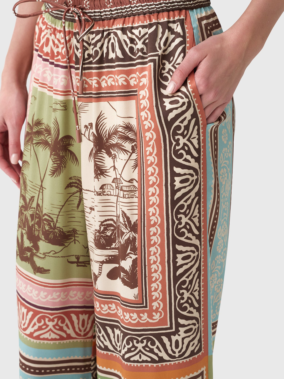 Alemais Women's Alberta Silk Pant
