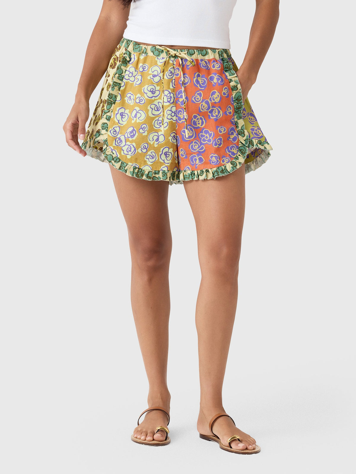 Alemais Women's Patty Spliced Short