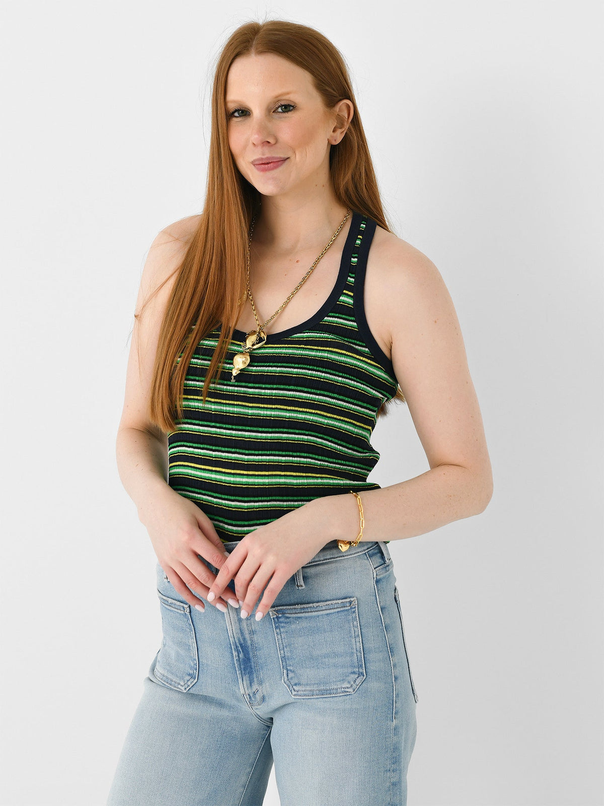 ALC Women's Iris Fine Cotton Knit Tank