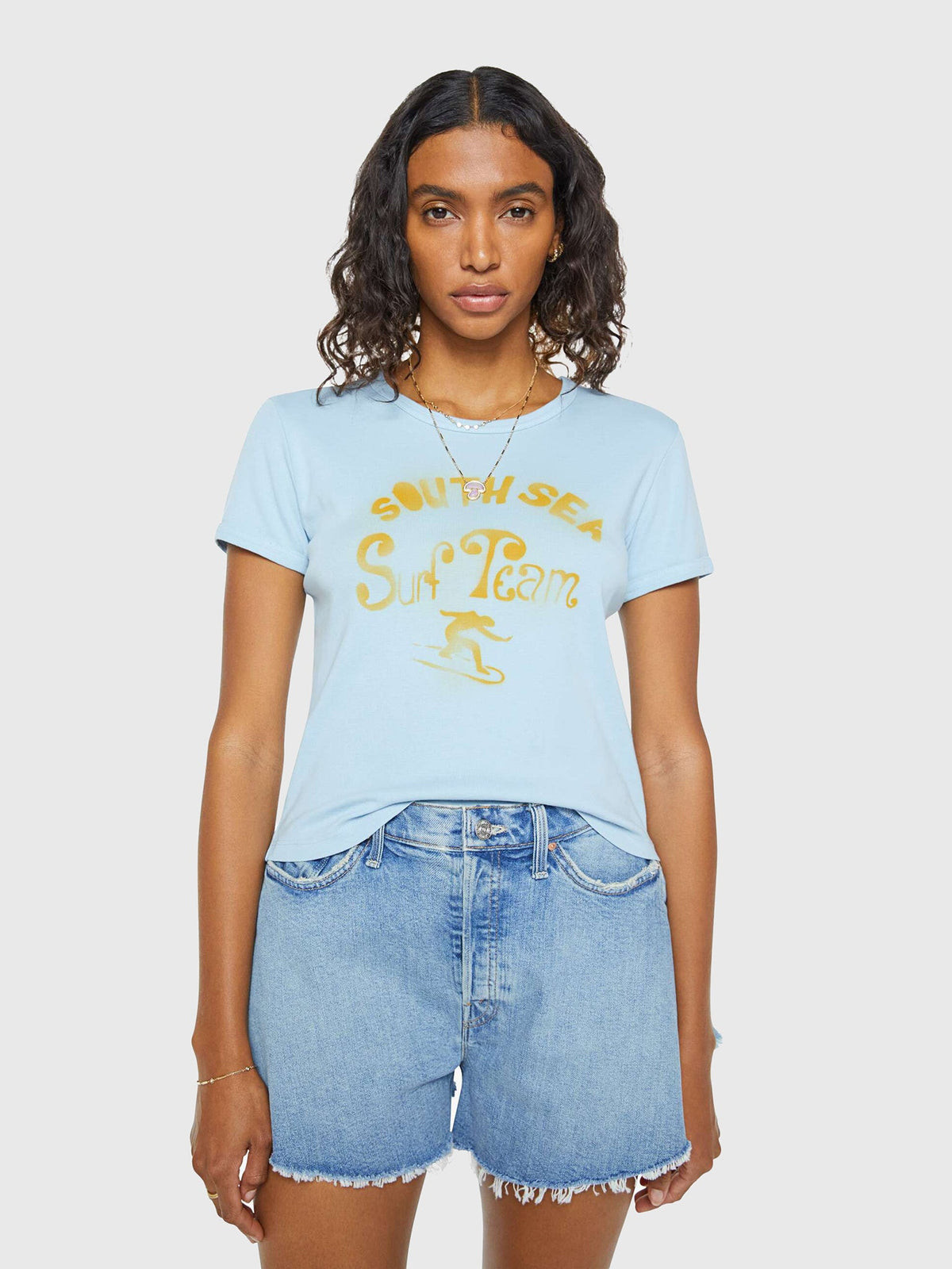 Mother Women's The Itty Bitty Ringer Tee