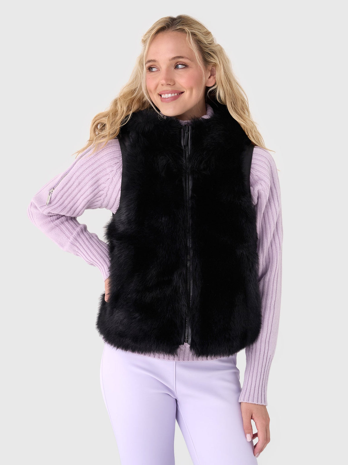 Vonn Women's Ella Reversible Fur Vest