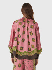 Alemais Women's Lacey Silk Blouse