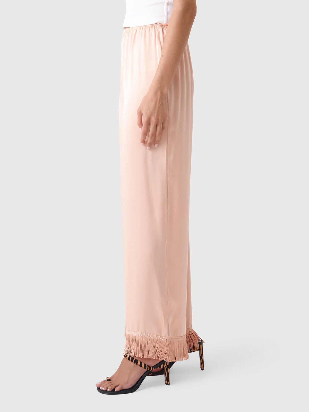 DÔEN Women's Lavon Fringe Pant