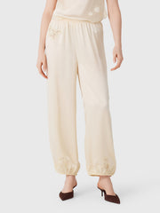DÔEN Women's Yaria Silk Satin Pant
