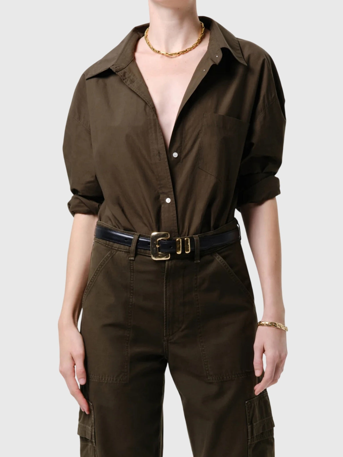 Citizens Of Humanity Women's Thea Boyfriend Shirt