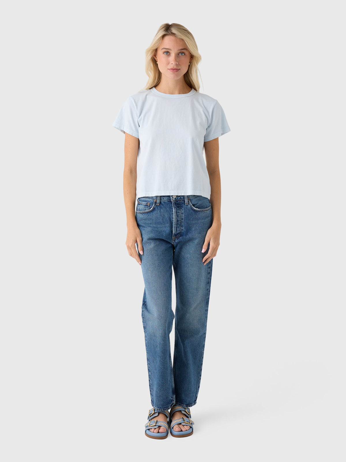 Agolde Women's Lana Straight Jean