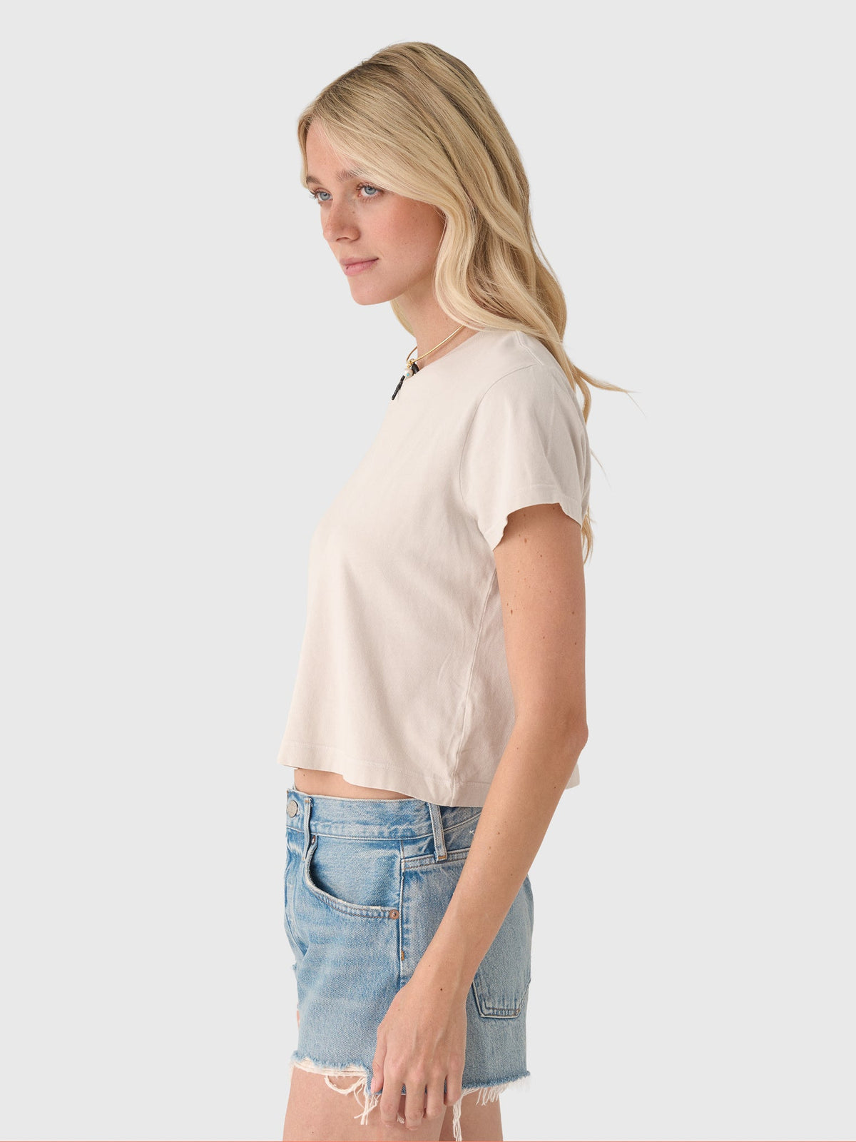 Agolde Women's Adine Shrunken Tee