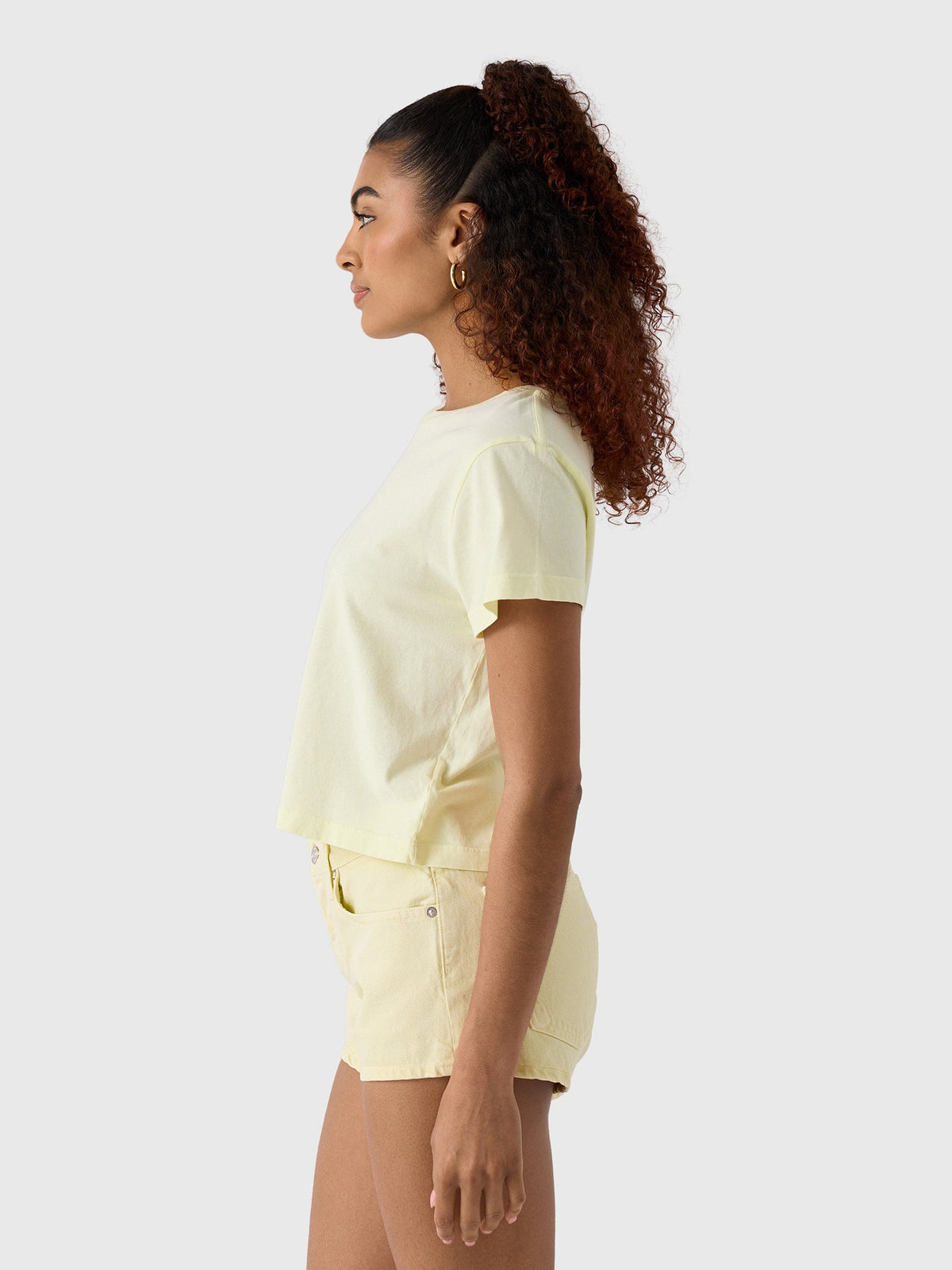 Agolde Women's Adine Shrunken Tee