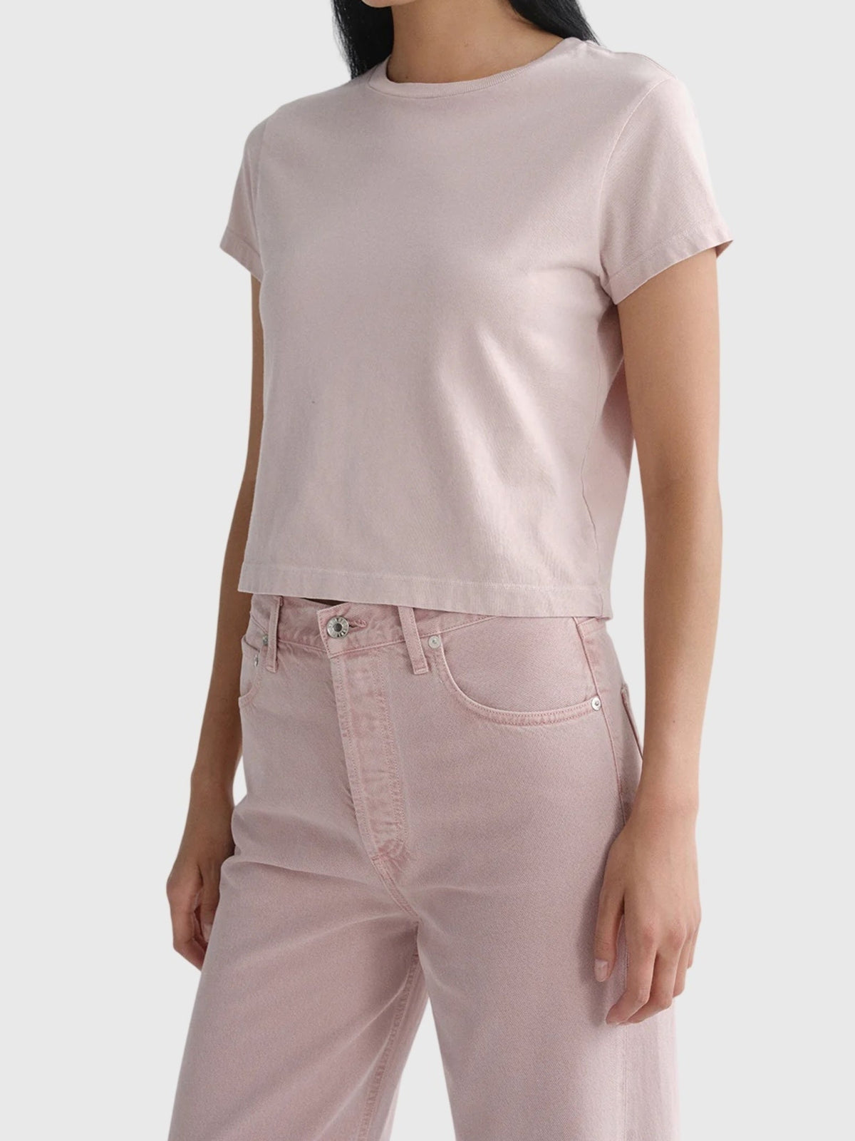 Agolde Women's Adine Shrunken Tee