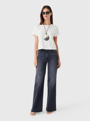 Agolde Women's Adine Shrunken Tee