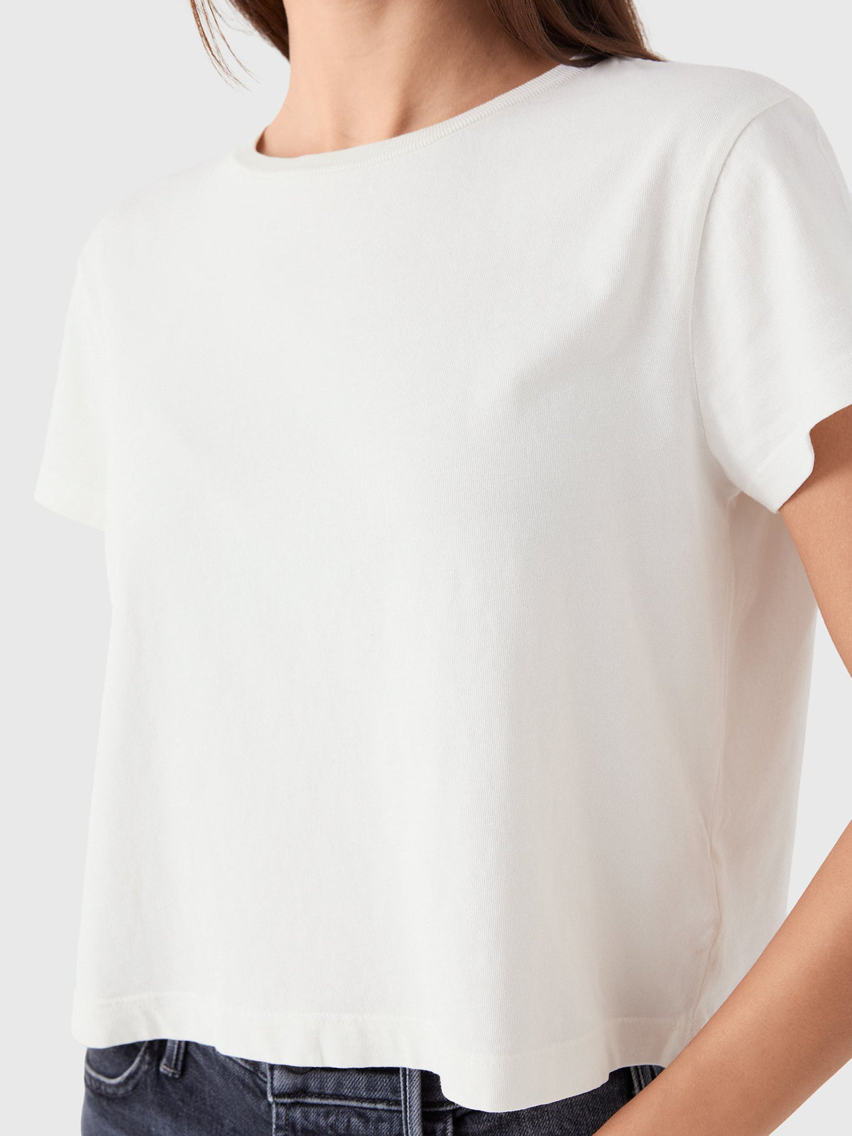Agolde Women's Adine Shrunken Tee