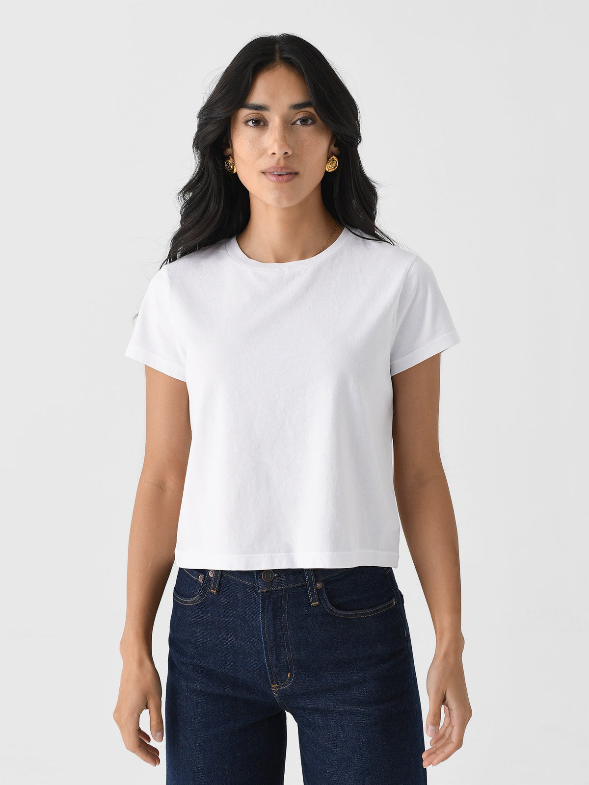 Agolde Women's Adine Shrunken Tee