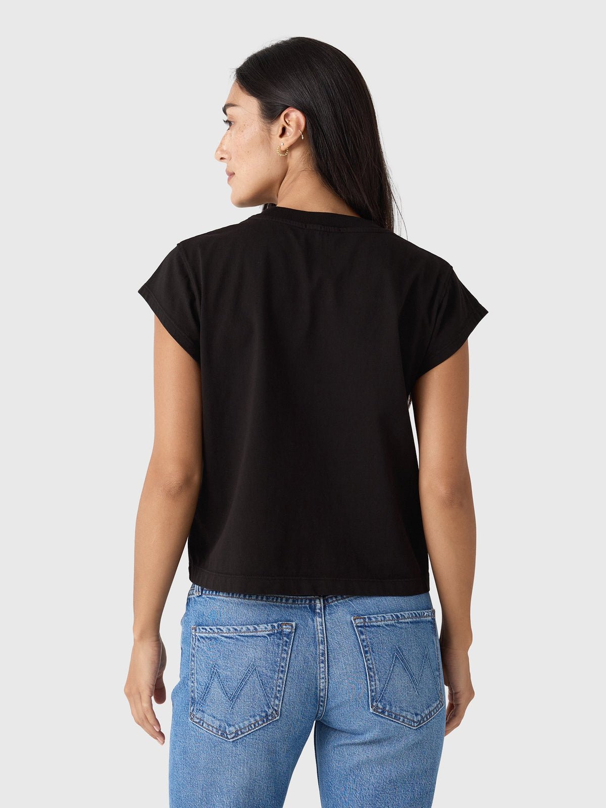 Agolde Women's Bryce Cap Sleeve Tee