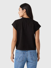 Agolde Women's Bryce Cap Sleeve Tee