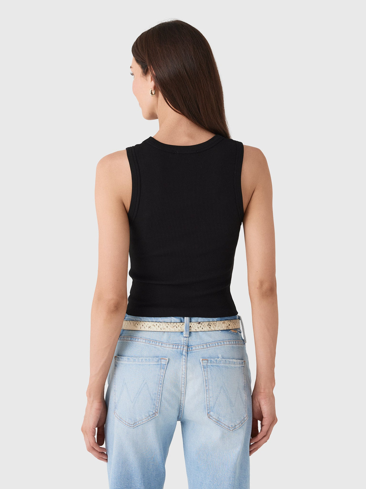 Agolde Women's Shrunken Poppy Tank