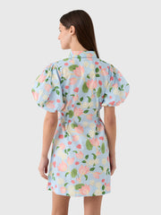 Verandah Women's Hand-Pleated Mini Dress