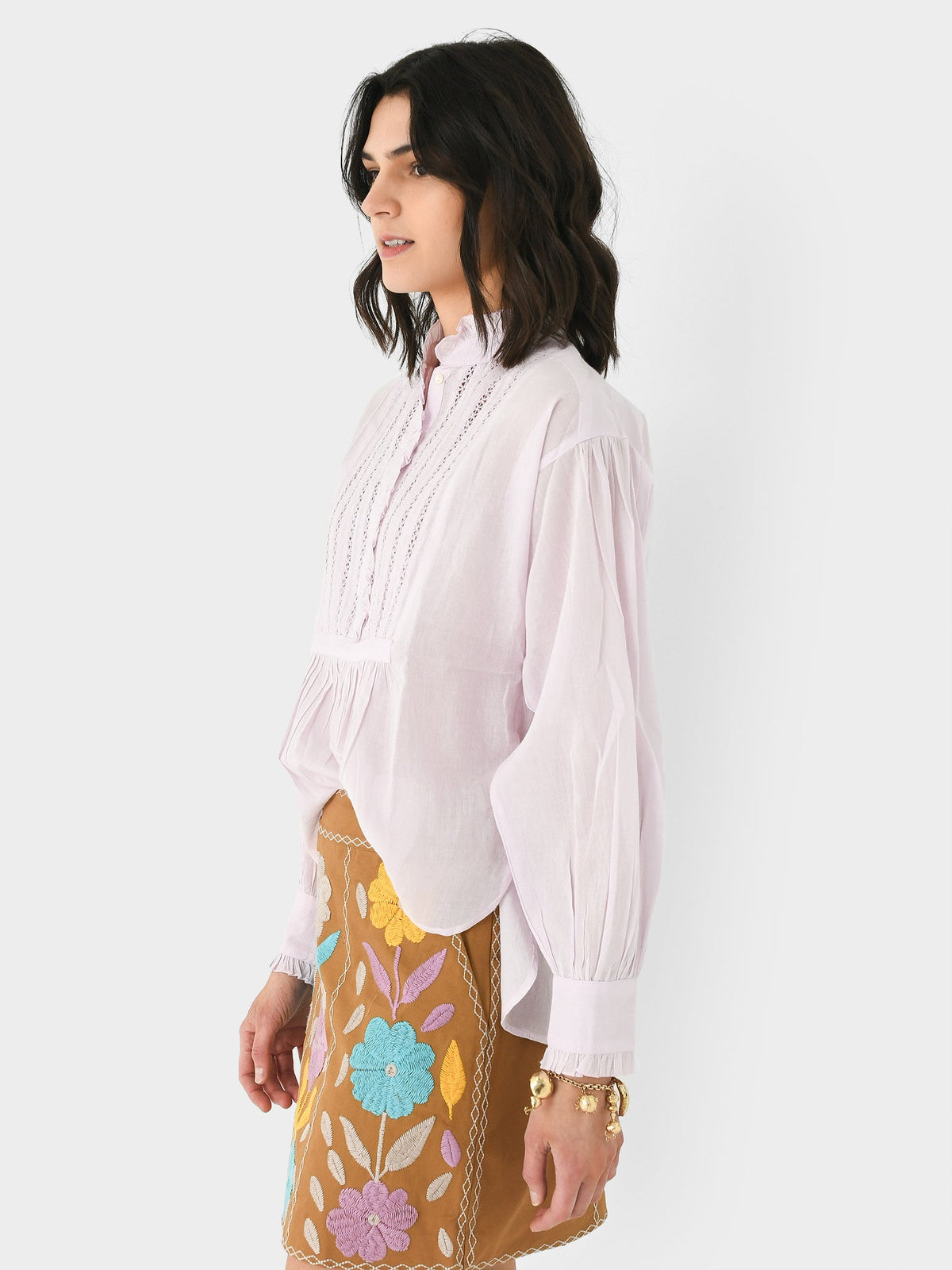 Antik Batik Women's Anna Victorian Blouse