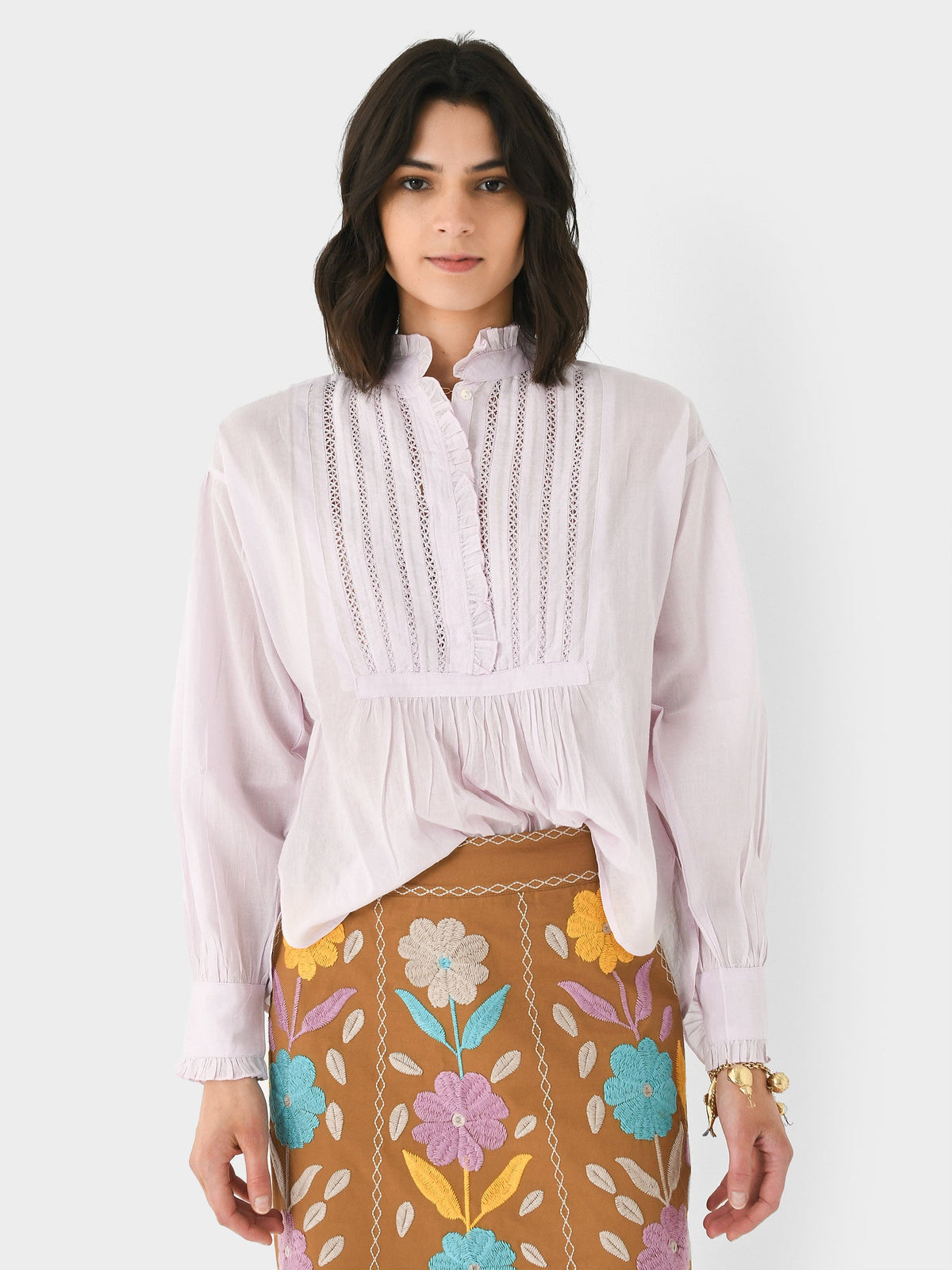 Antik Batik Women's Anna Victorian Blouse