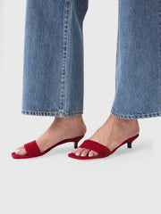 Black Suede Studio Women's Avery 35 Heel