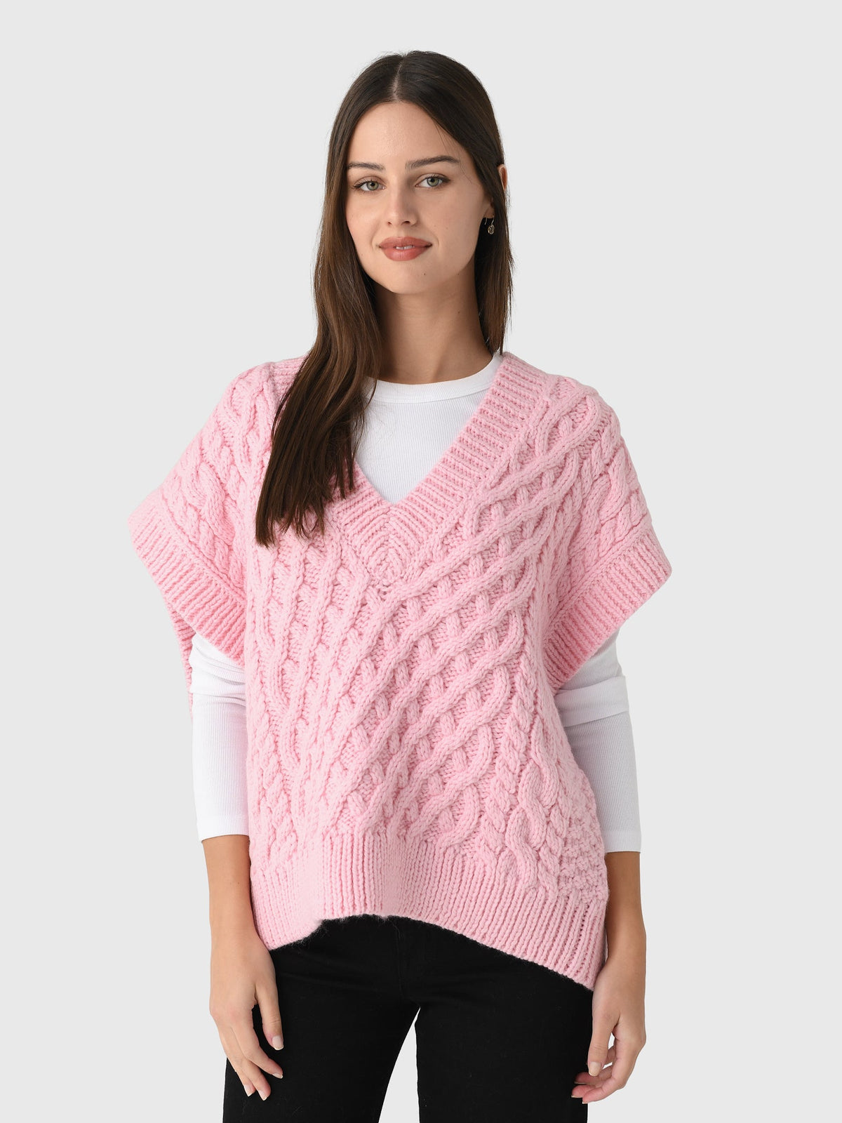 Mr. Mittens Women's Cross Hatch Maxi Vest