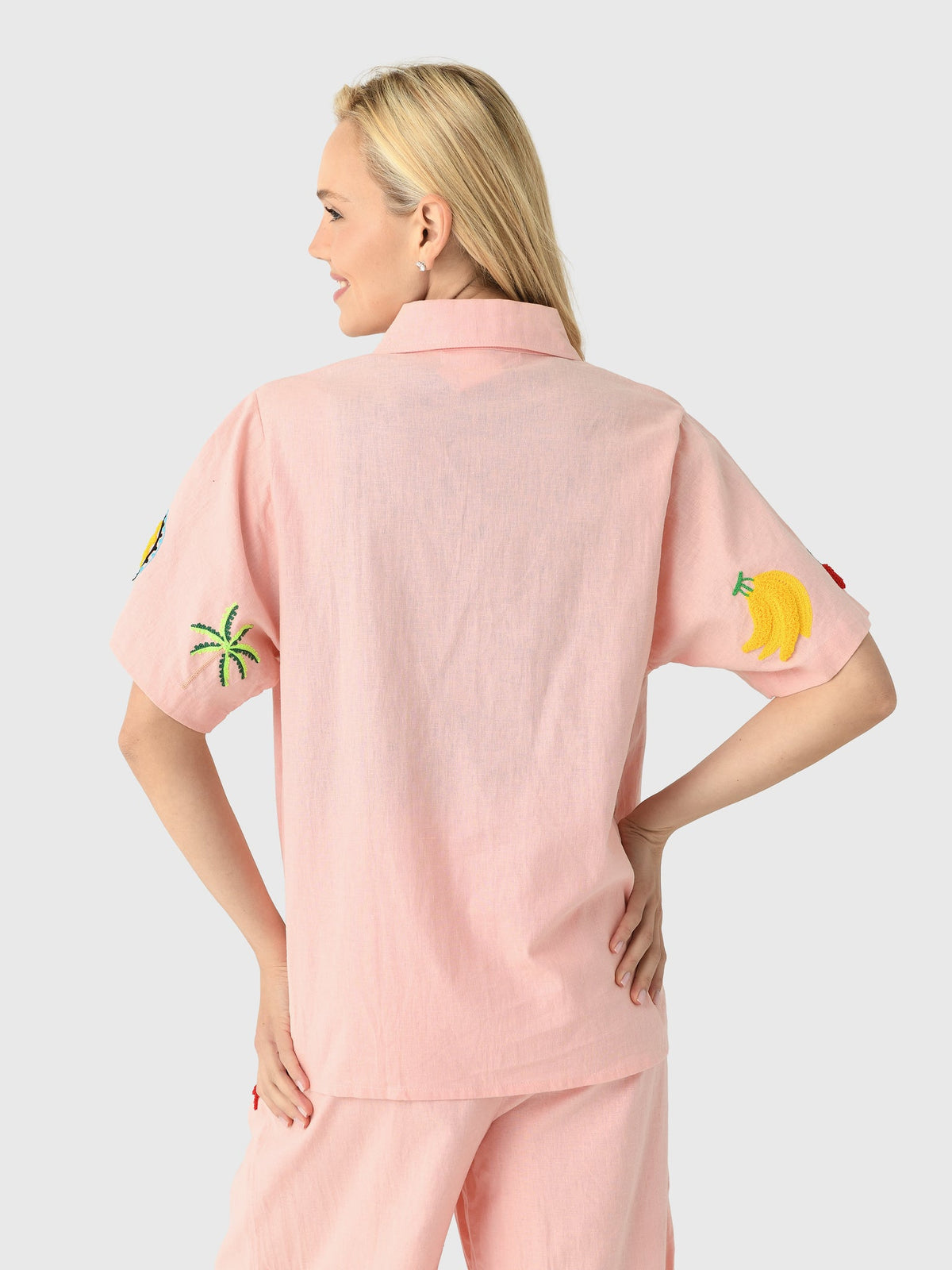 Cleonie Women's Borneo Linen Shirt