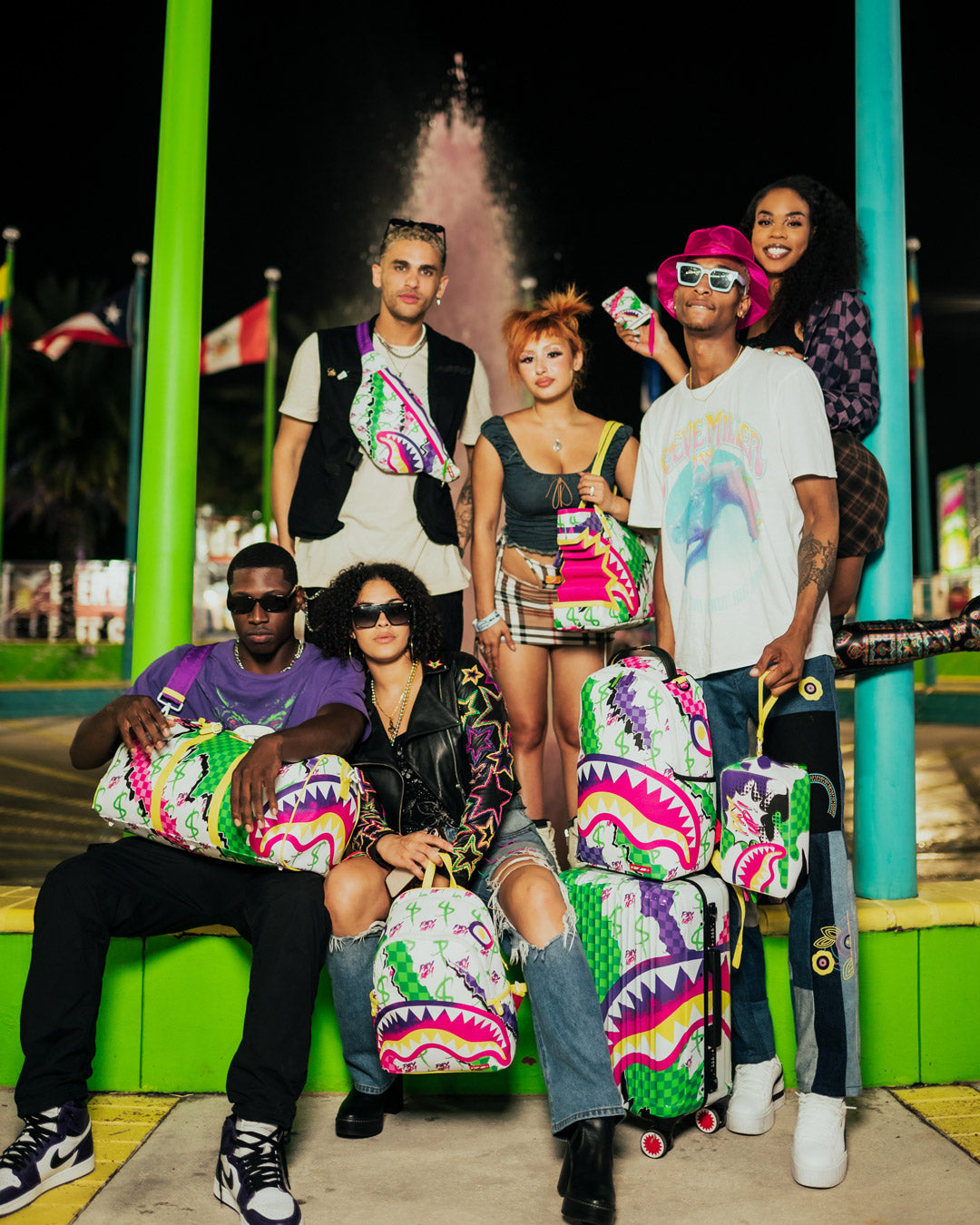 DREAMY TECHNICOLOR BACKPACK (DLXV)