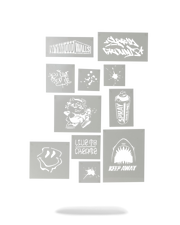 WYNWOOD WALLS COLLAB STENCIL COLLECTION BACKPACK