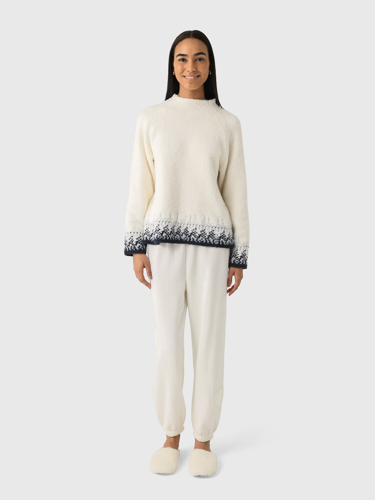 Barefoot Dreams Women's CozyChic Raglan Confetti Pullover