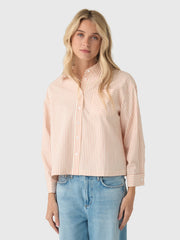 Masons Daughter Women's Cropped Boyfriend Shirt