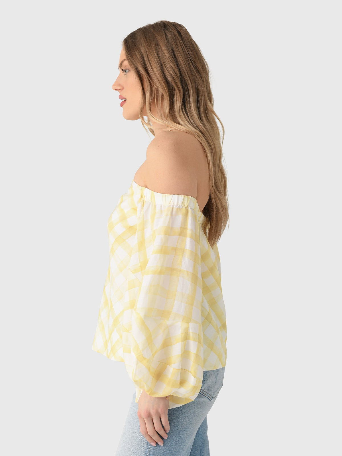 Rosie Assoulin Women's Balloon Sleeve Top