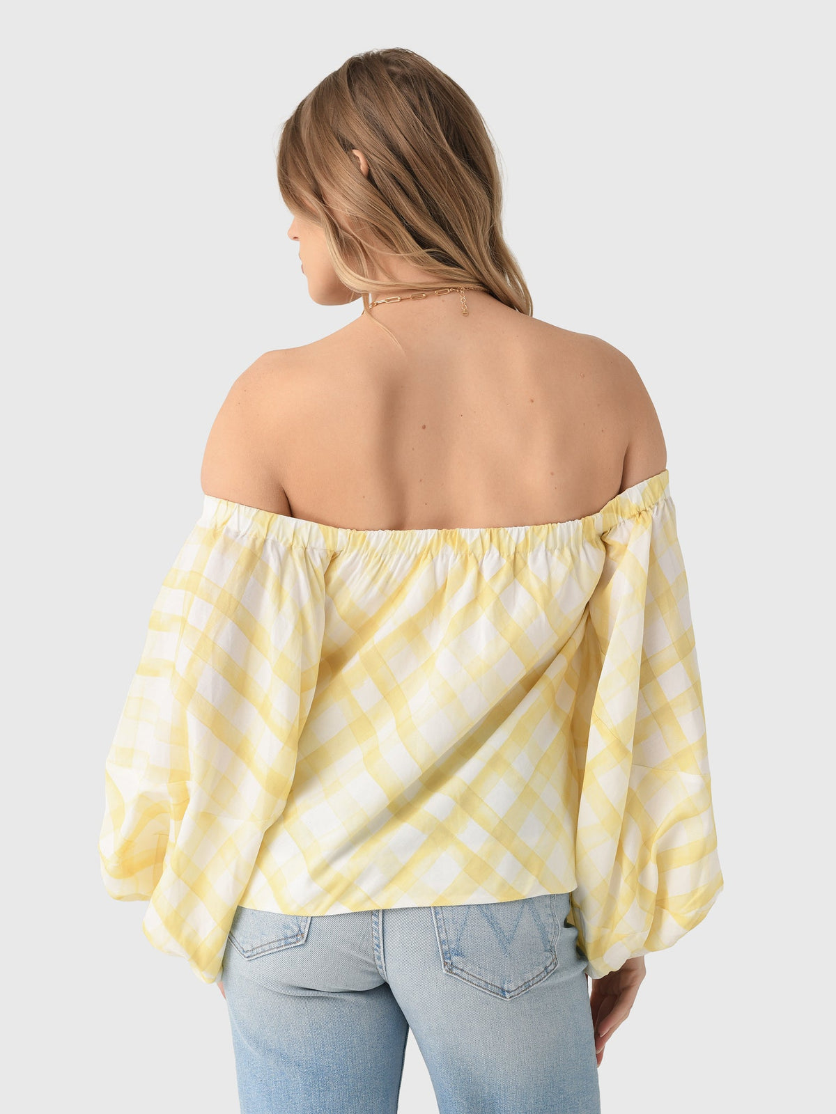 Rosie Assoulin Women's Balloon Sleeve Top