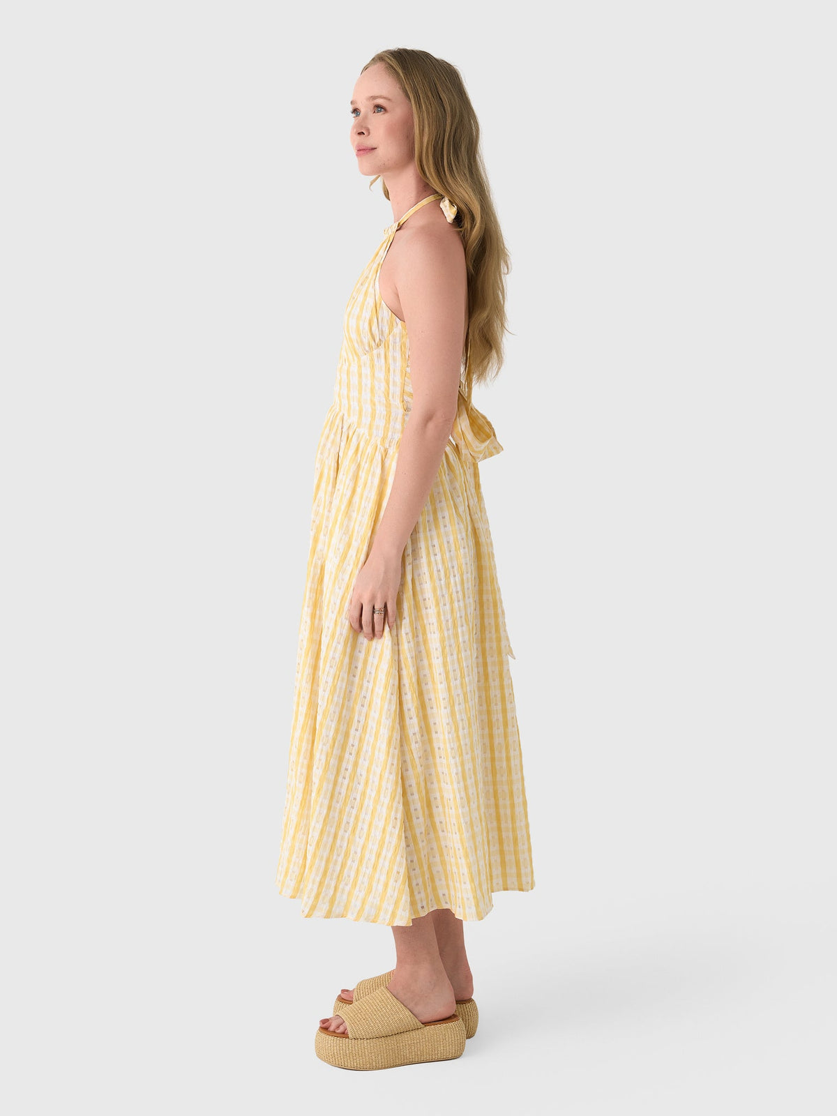 Rosie Assoulin Women's Halter in the Name of Love Dress