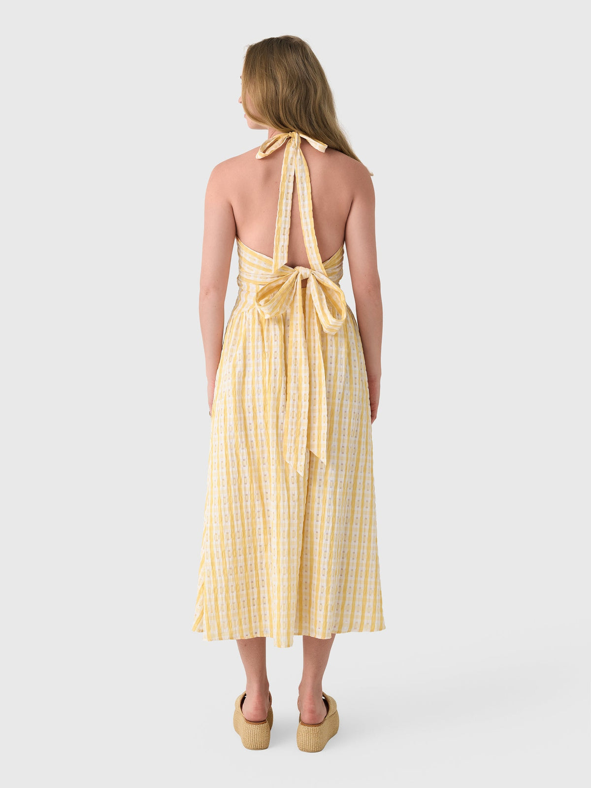 Rosie Assoulin Women's Halter in the Name of Love Dress