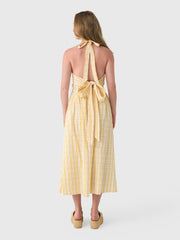 Rosie Assoulin Women's Halter in the Name of Love Dress