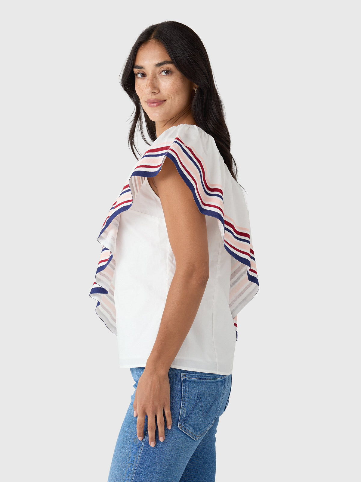 Rosie Assoulin Women's Ribbon Wedge Top