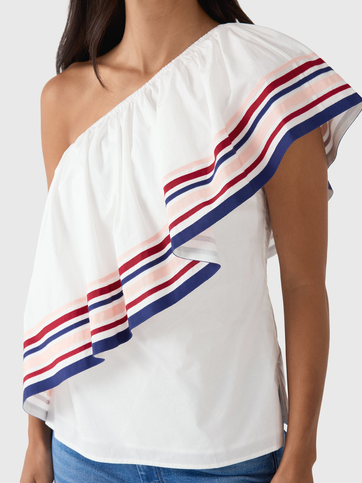 Rosie Assoulin Women's Ribbon Wedge Top
