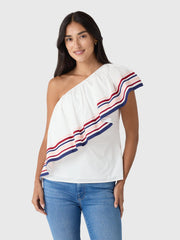 Rosie Assoulin Women's Ribbon Wedge Top