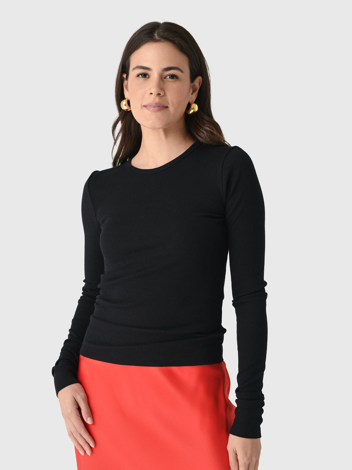 Eterne Women's Long Sleeve Fitted Top