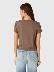 Eterne Women's Short Sleeve Boxy Tee