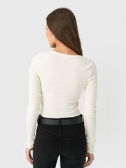 Eterne Women's Cropped Cardigan