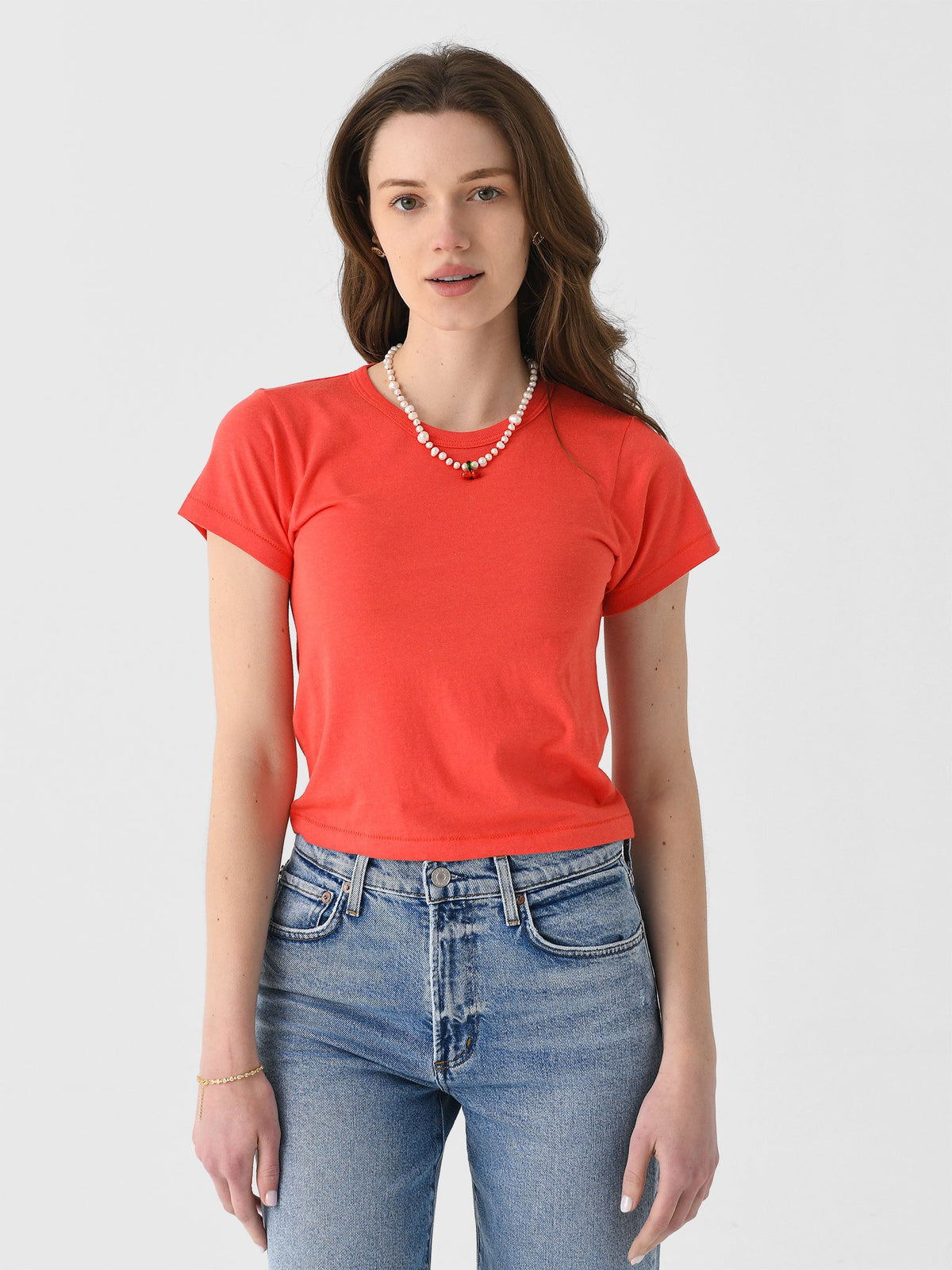 Eterne Women's Short Sleeve Baby Tee