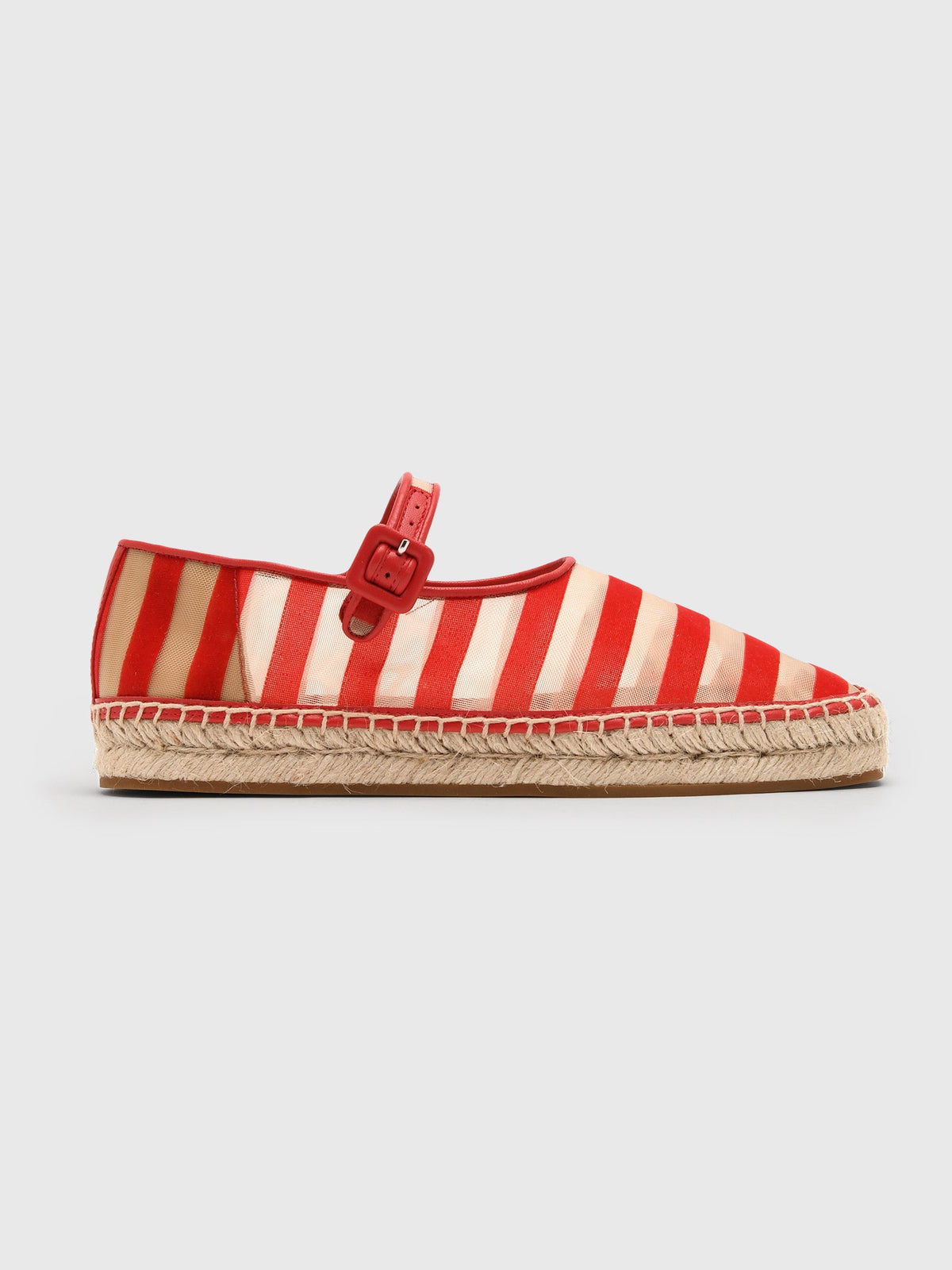 Loeffler Randall Women's Clover Mesh Espadrille Flat