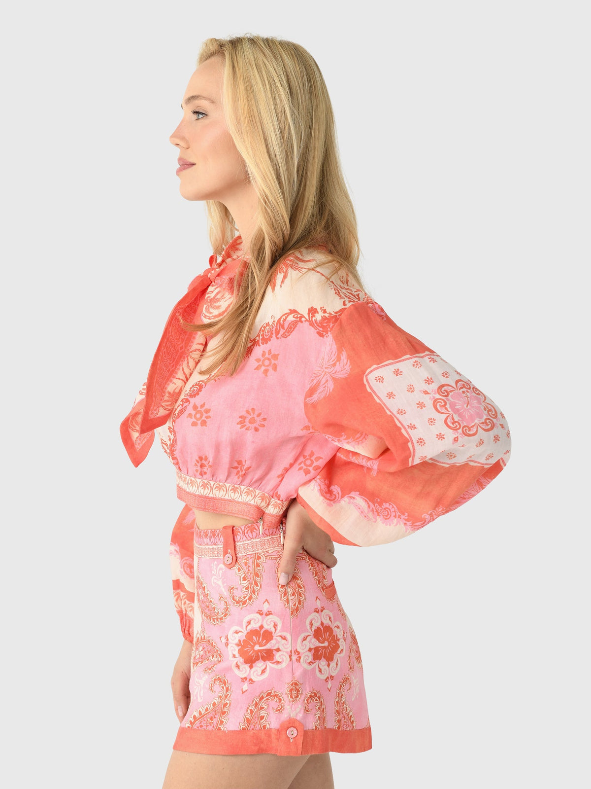 Kate Ford Women's Clivia Bow Blouse