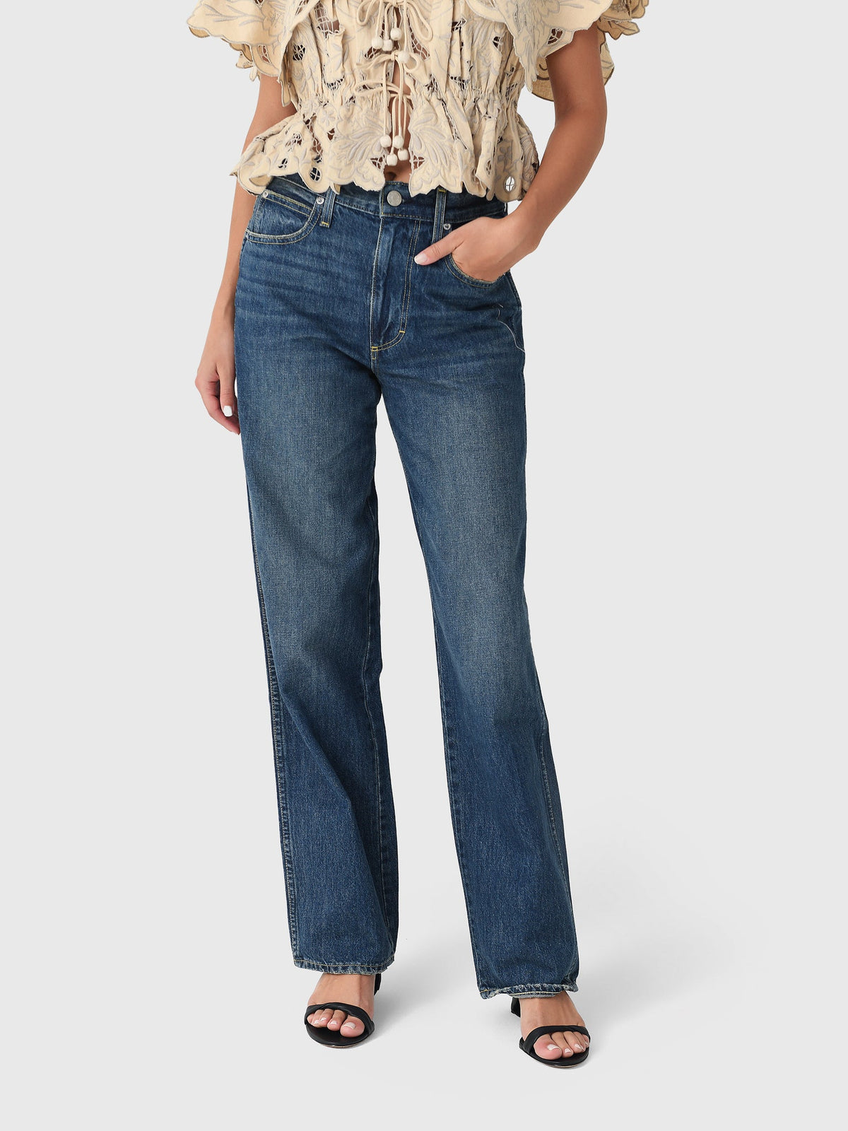 AMO Women's Annette Straight Jean