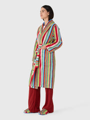 Dusen Dusen Women's Butterfly Stripe Bathrobe